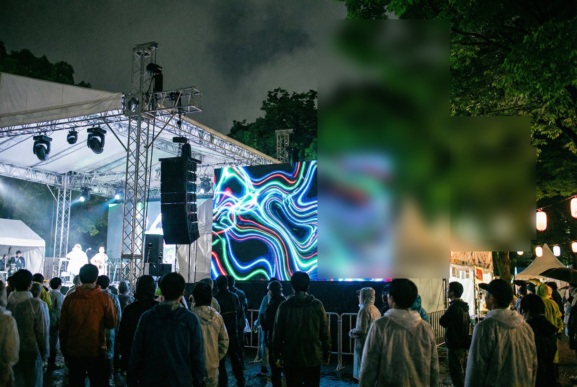 屋外イベント LEDビジョン
