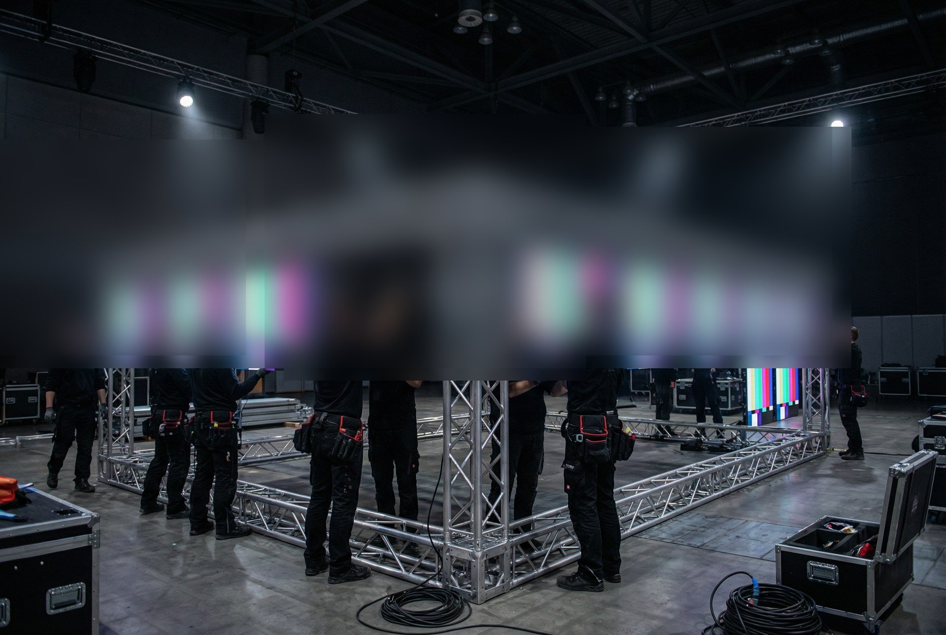 LED設営・設置作業